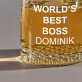 World`s best boss - Pohár na whisky