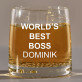 World`s best boss - Pohár na whisky