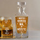 vypii ma - Sada gravírovanej karafy a pohárov na whisky