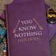 You Know Nothing - Notes A5 s potiskem