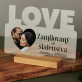 Zamilovaný až do šialenstva - Tlač na akrylové sklo LOVE