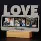Klišé fotografia - Tlač na akrylové sklo led LOVE