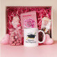 Darčeková sada pre pani magisterku s hrnčekom a ružovým kúpeľom