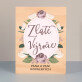 Zlaté výročie - Tlač na drevo