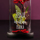 Žena ideálna - Večná ruža v skle